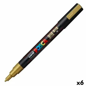 Маркер POSCA PC-3M Позолоченный (6 штук)