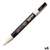 Marker POSCA PC-3M Beež (6 Ühikut)