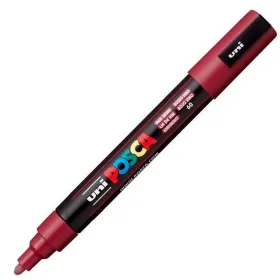 Marker POSCA PC-3M Punane vein (6 Ühikut)