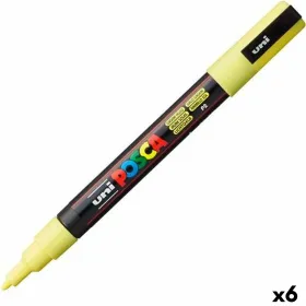 Маркер POSCA PC-3M Жёлтый (6 штук)