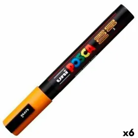 Marķieris POSCA PC-5M Oranžs (6 gb.)
