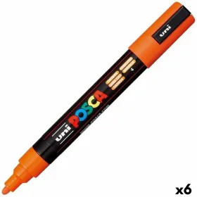 Fetras POSCA PC-5M Oranžinė (6 vnt.)