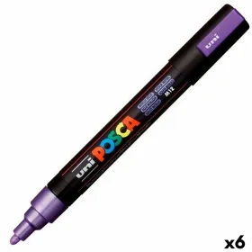 Marker POSCA PC-5M Lilla (6 Ühikut)