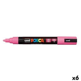 Huopakynä POSCA PC-5M Pinkki (6 osaa)