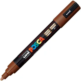 Vilt POSCA PC-5M Pruun (6 Ühikut)