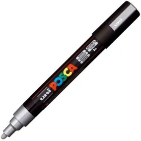 Marķieris POSCA PC-5M Sudrabains (6 gb.)