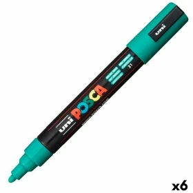 Huopakynä POSCA Smaragdin vihreä (6 osaa)