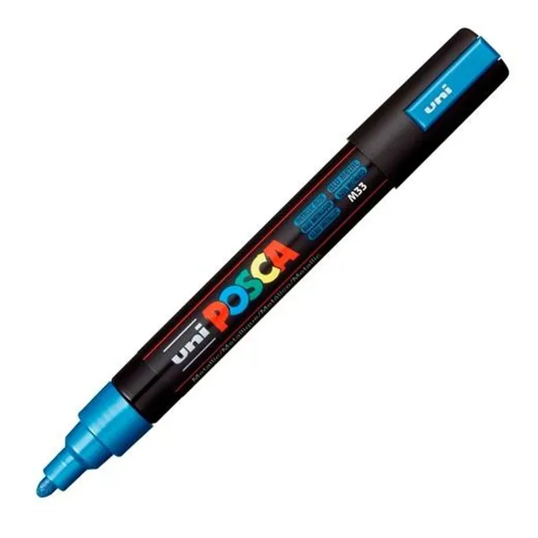 Vilt POSCA PC-5M Sinine (6 Ühikut)