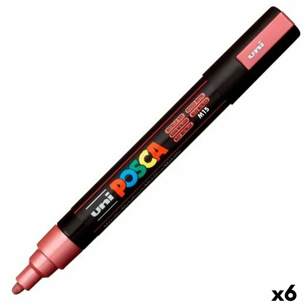Marķieris POSCA PC-5M Sarkans (6 gb.)