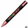 Marķieris POSCA PC-5M Sarkans (6 gb.)