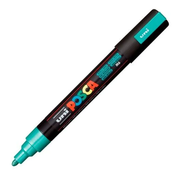 Marķieris POSCA PC-5M Zaļš (6 gb.)