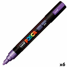 Markeris POSCA PC-5M Violetinė (6 vnt.)