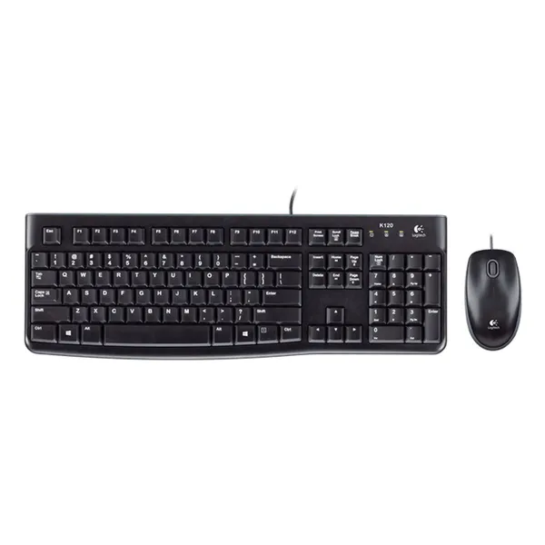 Klaviatūra ir pelė Logitech 920-002543 Juoda Italų QWERTY