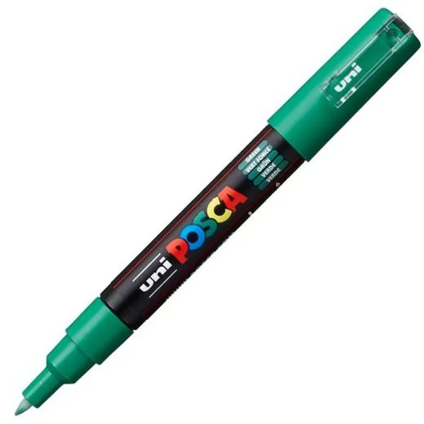 Marķieris POSCA PC-1M Zaļš (6 gb.)