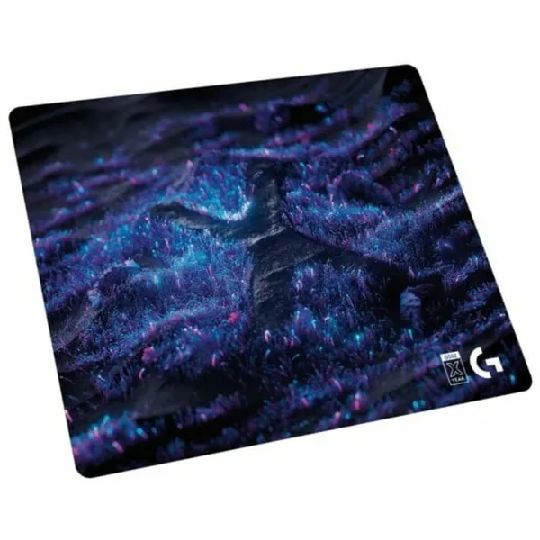 Peles Paklājs Logitech 943-001335 Melns/Zils