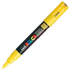 Huopakynä POSCA PC-1M Keltainen (6 osaa)