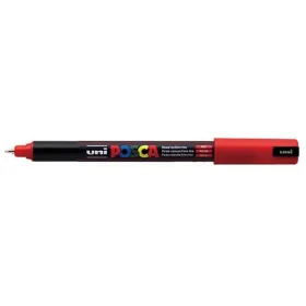 Marķieris POSCA PC-1MR metāls Sarkans (6 gb.)