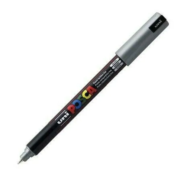 Marķieris POSCA PC-1MR Sudrabains (6 gb.)