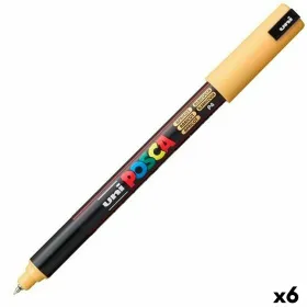 Маркер POSCA PC-1MR Абрикос (6 штук)