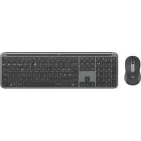 Клавиатура и мышь Logitech MK950 Графитовый Испанская Qwerty
