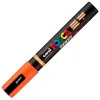 Marker BRUSH POSCA PC-5BR Orange (6 Units)
