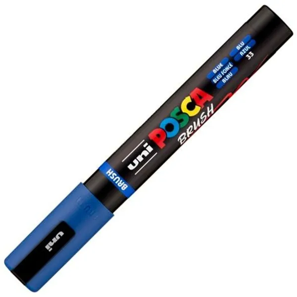 Markeris BRUSH POSCA PC-5BR Mėlyna (6 vnt.)