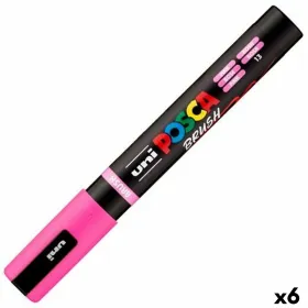 Markeris BRUSH POSCA PC-5BR Rožinė (6 vnt.)