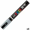 Marker BRUSH POSCA PC-5BR Hall (6 Ühikut)