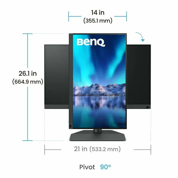 Monitorius BenQ SW242Q Full HD WQXGA 24,1"
