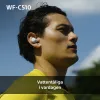 Bluetooth ausinės Sony WF-C510 Balta