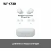 Bluetooth-наушники Sony WF-C510 Белый