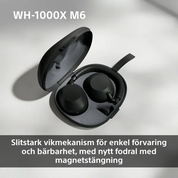 Austiņas Sony WH1000XM6B.CE7 Melns