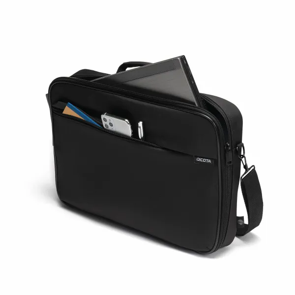 Klēpjdatora Futlāris Dicota D32089-RPET Melns 17,3"