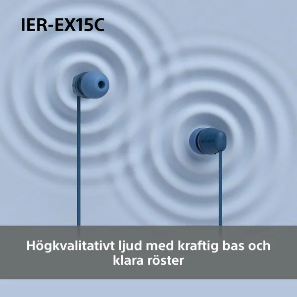 Austiņas Sony IEREX15CL Zils