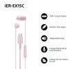 Headphones Sony IEREX15CP Pink