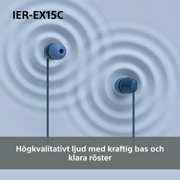 Austiņas Sony IEREX15CP Rozā