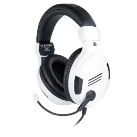 Žaidimų ausinės su mikrofonu Big Ben Interactive PS4OFHEADSETV3WHITE Balta Juoda / balta