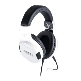 Žaidimų ausinės su mikrofonu Big Ben Interactive PS4OFHEADSETV3WHITE Balta Juoda / balta