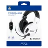 Austiņas ar Mikrofonu Spēlēm Big Ben Interactive PS4OFHEADSETV3WHITE Balts Melns/Balts