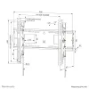 TV laikiklis Neomounts WL35-750BL16 42" 86"