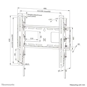 TV Mount Neomounts WL35-750BL14 32" 75" 100 kg