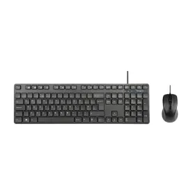 Klaviatuur ja Hiir Targus AKM622ES Must hispaania QWERTY