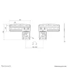 TV laikiklis Neomounts WL30-265BL1 43" 60 Kg
