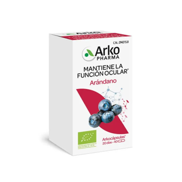 Arkopharma Mustikka 40 Kapselia