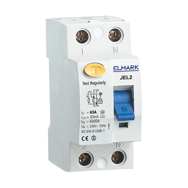 RESIDUAL CURRENT DEVICE JEL2 2P 20A/500mA SIGMA