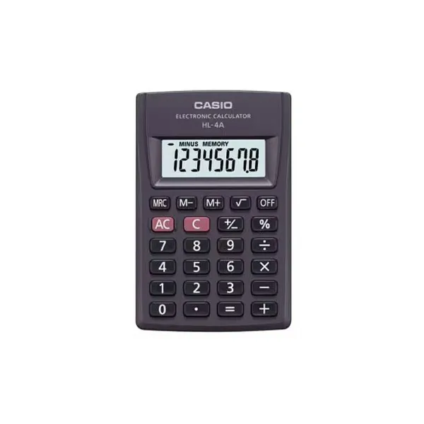 Skaičiuotuvas Casio HL-4A BOX
