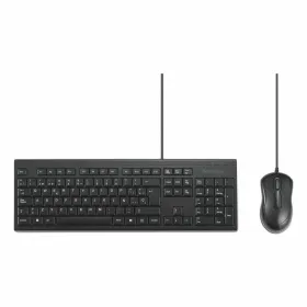 Klaviatuur ja Hiir Kensington KM100 Must hispaania QWERTY