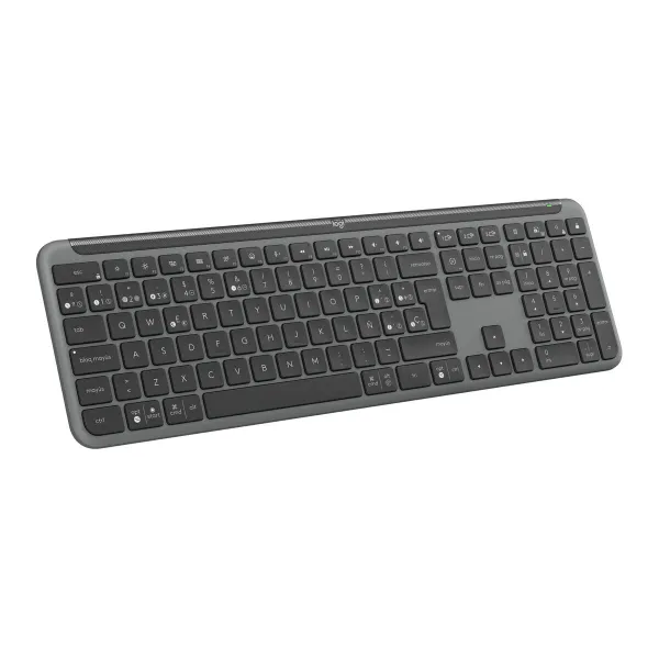 Bezvadu Klaviatūra Logitech 920-012455 Grafīts QWERTY