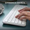 Klaviatūra un Pele Logitech 920-012596 Balts Spāņu QWERTY