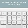 Klaviatūra un Pele Logitech 920-012596 Balts Spāņu QWERTY